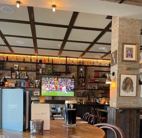 The Cheeky Pup — Gastropub · Almancil · €€